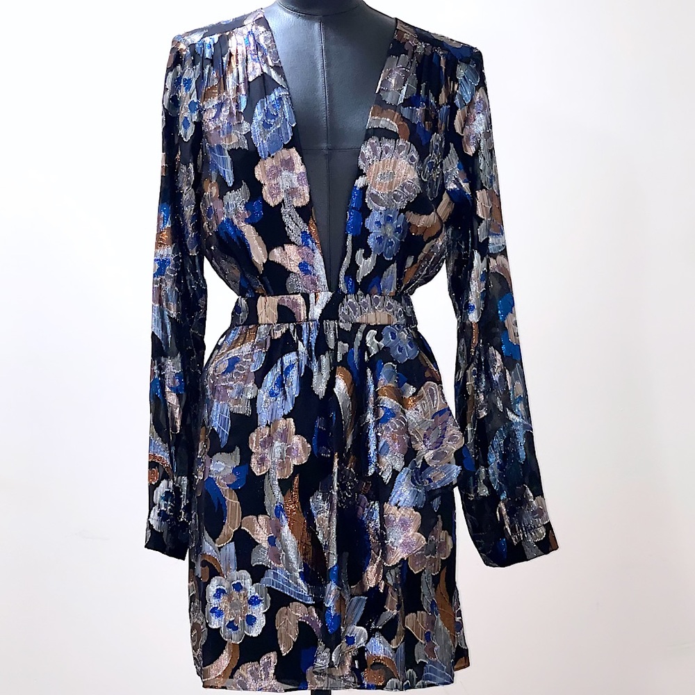 Ramy Brook
Shaina Lurex Silk Jacquard Dress. Size 6
